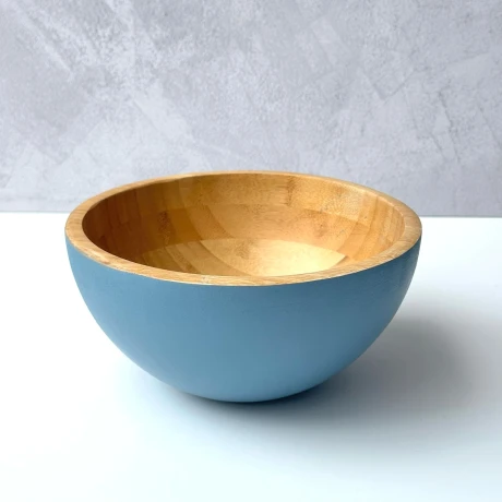 Bowl Ensaladera De Bambú Ø 19.5cm x Alto 9.5cm Bowl Ensaladera De Bambú Ø 19.5cm x Alto 9.5cm