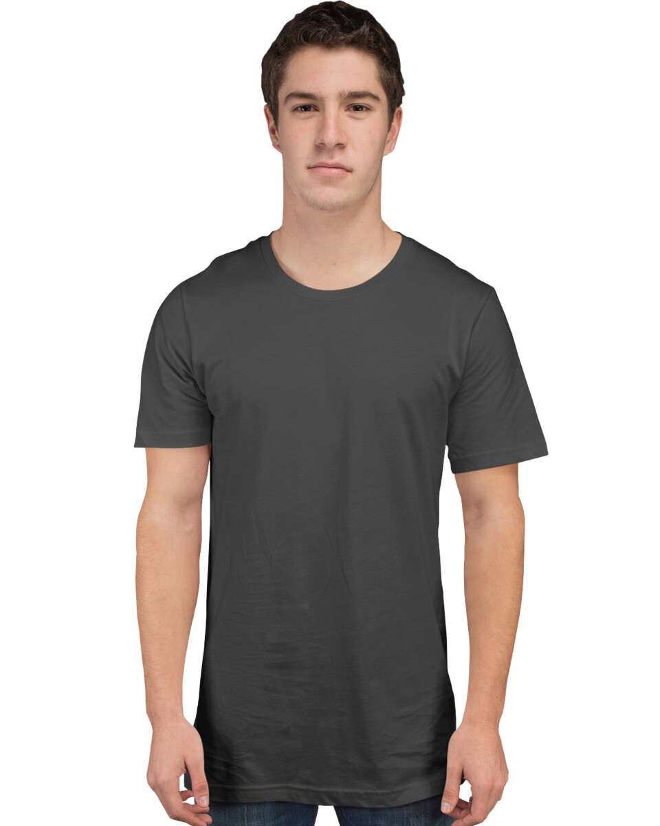 Camiseta a la base peso completo - Gris carbón 