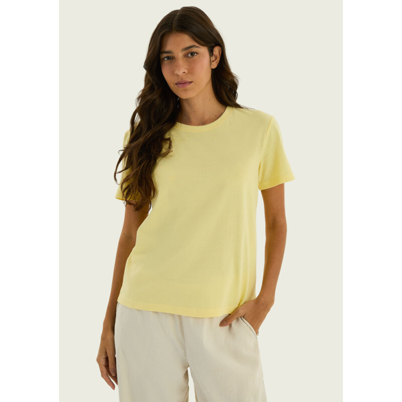 BLUSA MM FEM AMARELO CLARO