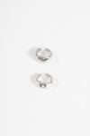 Anillo pie bold plateado