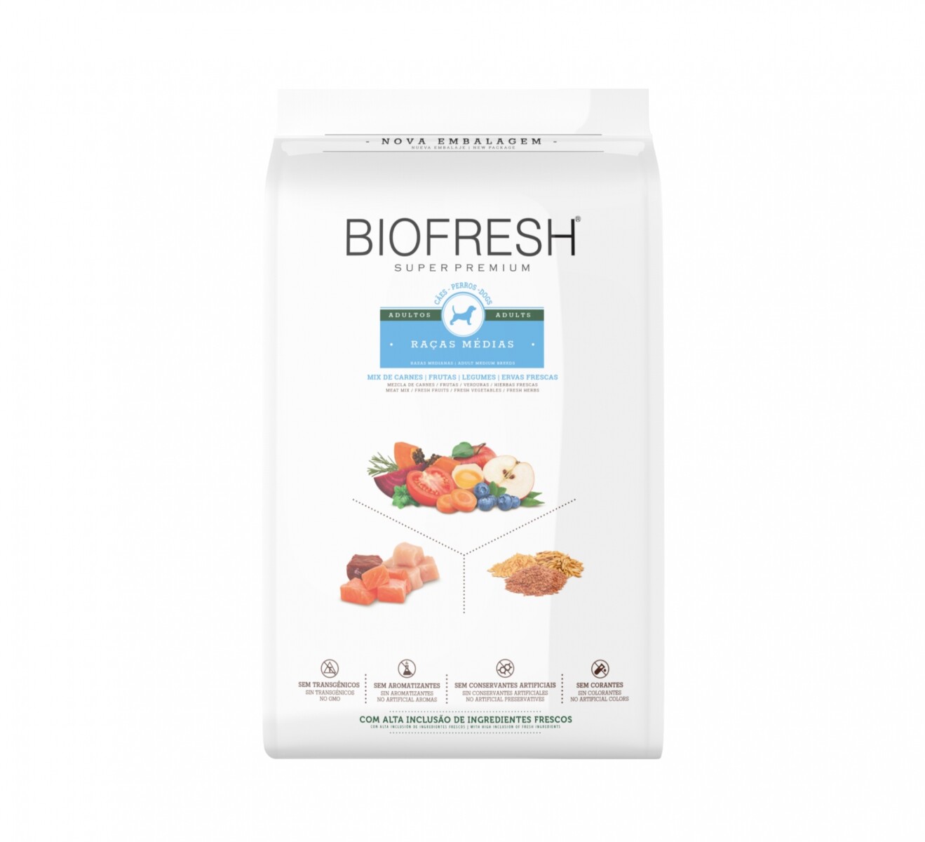 Biofresh Perro Adulto Razas Medianas - 3 kg 