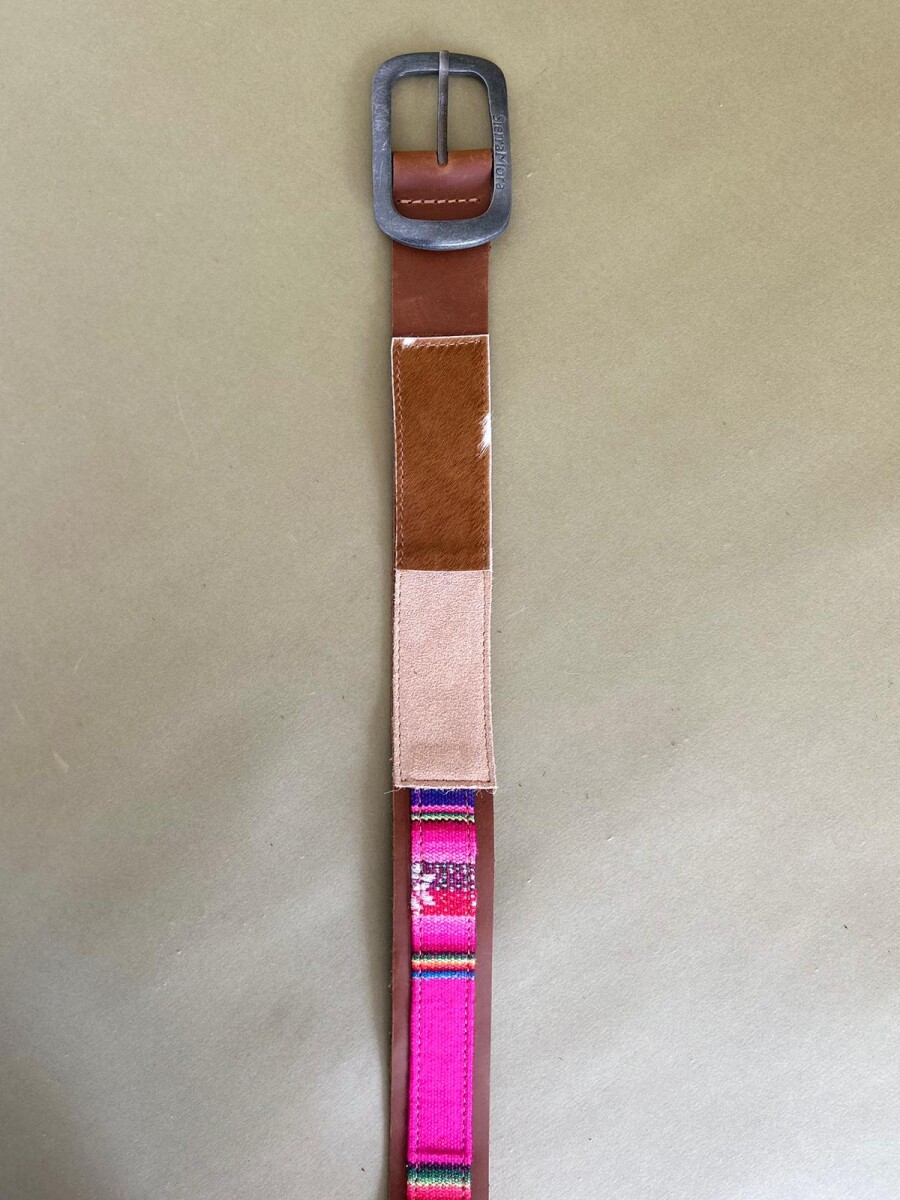 Handcrafted Belt - Beige 