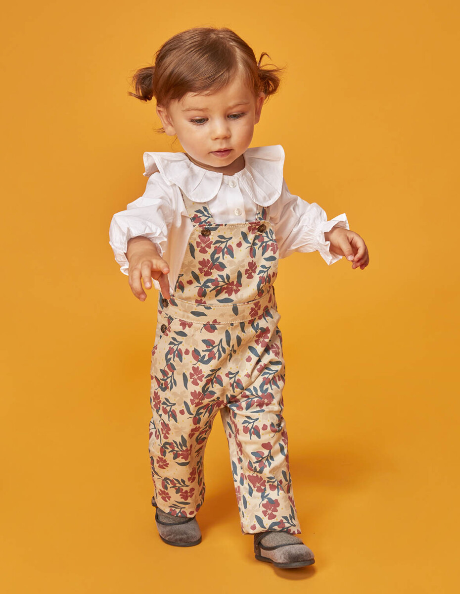 Peto Estampado Flores - Mole 