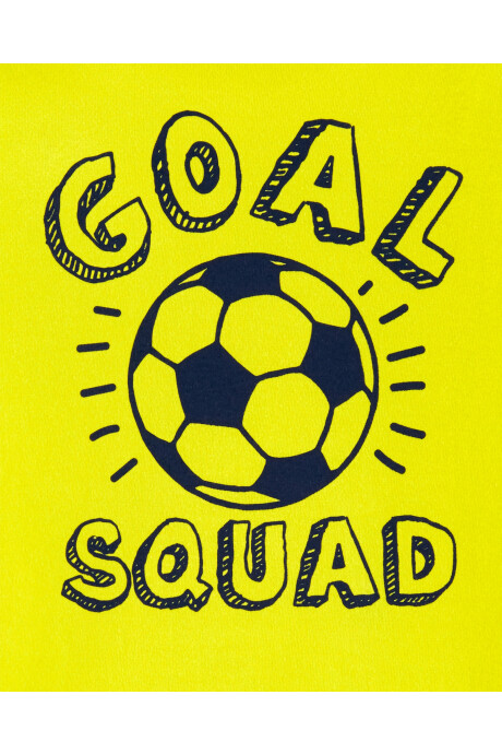 Remera Manga Corta Algodón"Goal Squad" 0