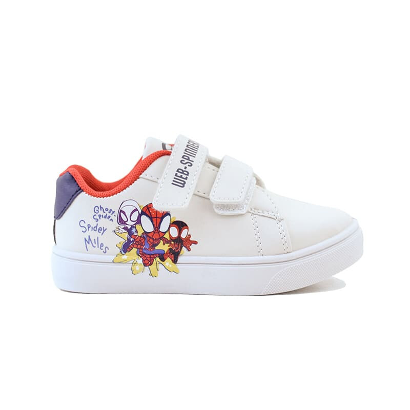 Championes Marvel Spiderman Casual de Niños - SPTCFW24102 Blanco-azul