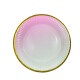 Plato Descartable Degrade Pastel x10 Rosado