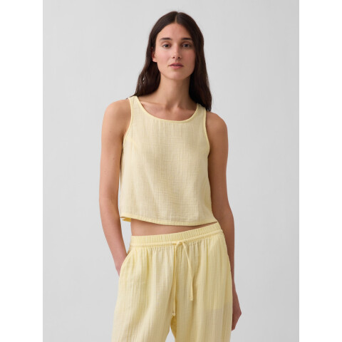 SL RACER SHELL TOP - GAUZE MAIZE