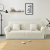 Funda Sillón 2 Cuerpo Lisa crema