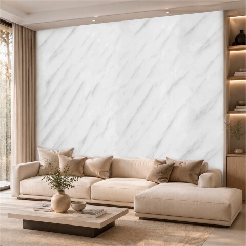Pack x20 Placa PVC Símil Mármol 2,44x1,22m 3mm Resistente Blanco Veteado