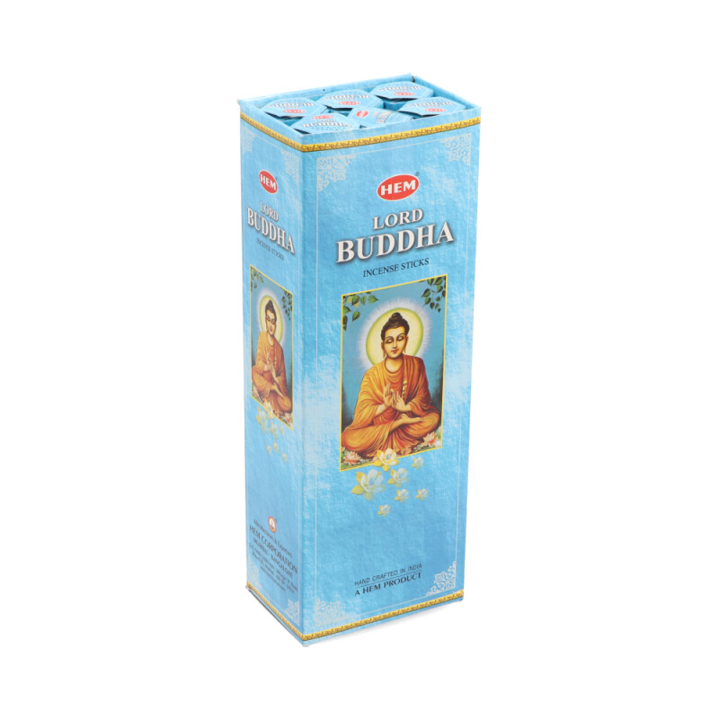 INCIENSO HEM CAJA HEXAGONAL X6 Lord Buda