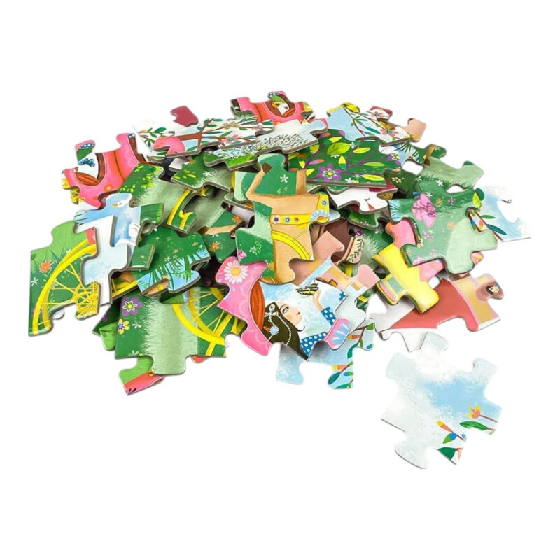 Puzzle Silueta El Carruaje de Elise Djeco Puzzle Silueta El Carruaje de Elise Djeco