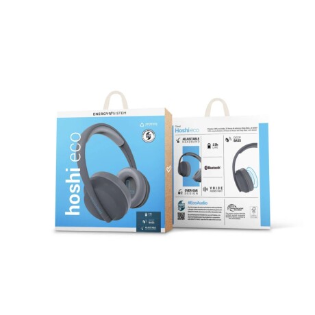 Auriculares Bluetooth Energy Sistem Hoshi Eco Gris Auriculares Bluetooth Energy Sistem Hoshi Eco Gris