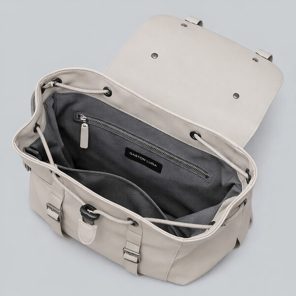 Mochila Gaston Luga Splash 2.0 Laptop Notebook Hasta 16" Color Beige