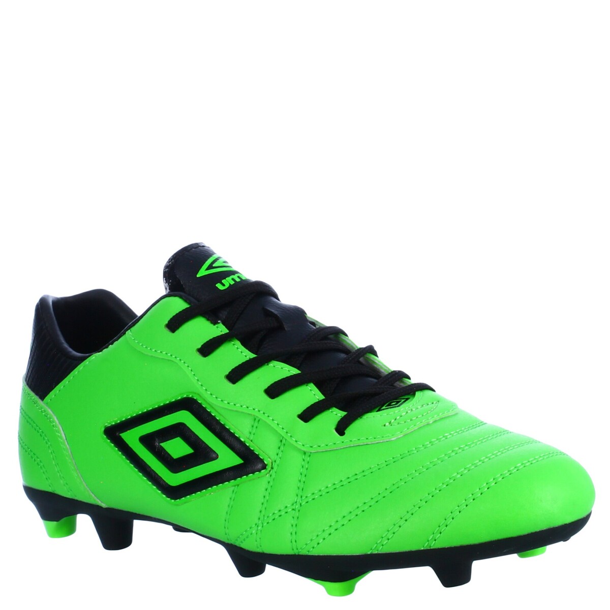 Championes de Fútbol 11 Hombre Umbro Touch FG - Verde Fluo - Negro 