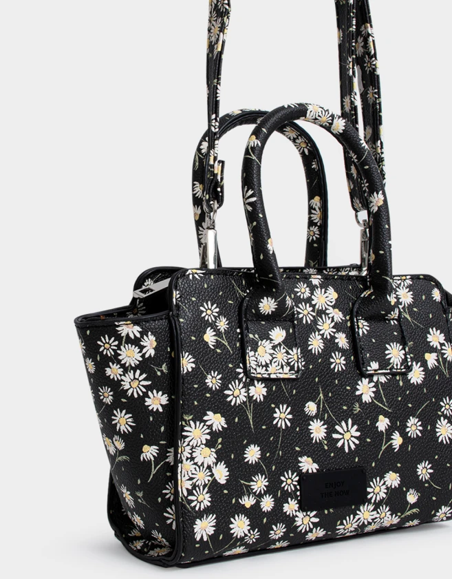 City Estampados Cartera City Margaritas - Estampado Flores