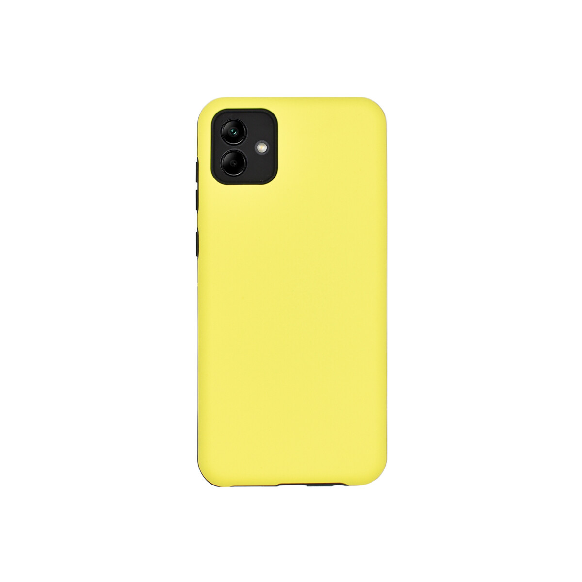 Protector rígido Samsung Galaxy A04 color amarillo 