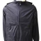 Campera impermeable forro polar - Azul marino