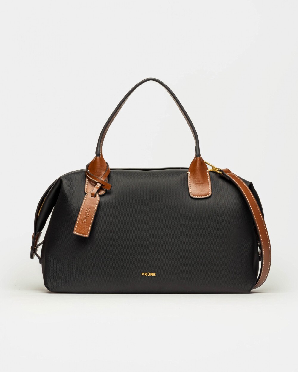 Cartera de mano Wind en nylon Negro