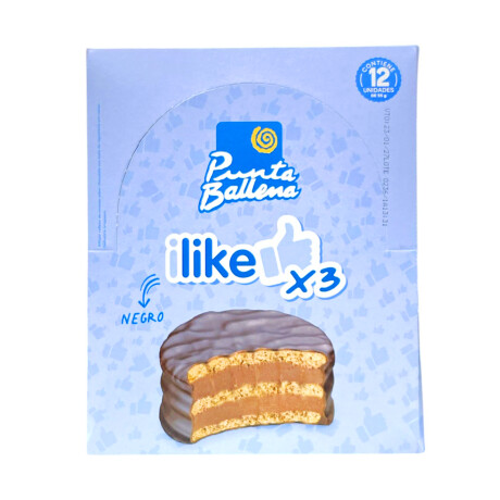 Alfajor Punta Ballena Ilike x 12 Chocolate