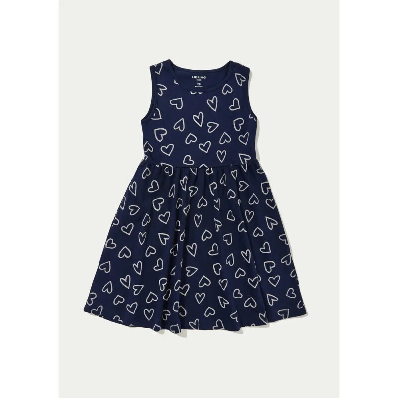 VESTIDO FEM AZUL ESCURO
