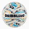 Pelota Dribbling Blanco - Celeste - Anaranjado