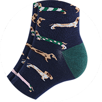 Medias estampadas Hombre