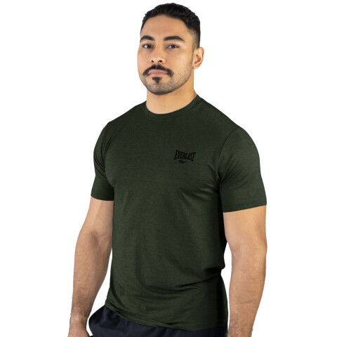 TSHIRT MEN EVERLAST POLY/SPX CHAMPION DKGN DKGN VERDE