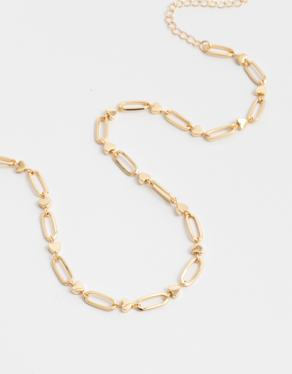 Collar Bañado En Oro 