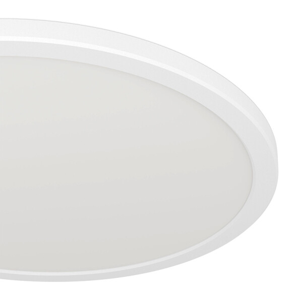 Plafón blanco LED redo. 18,5W blanco dinám. Ø389mm EG3611