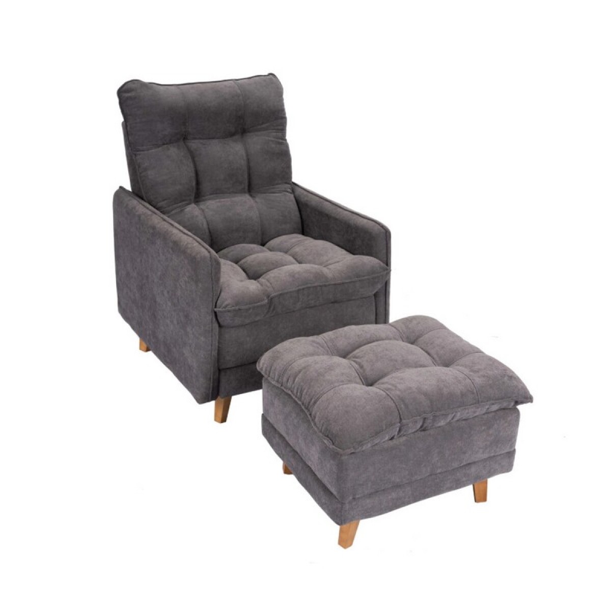 POLTRONA MONTREAL RECLINABLE G501 GRIS 