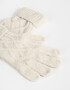 Guantes Infantiles Guantes Infantiles Trenzado Crudo - Blanco Crudo