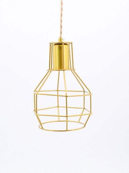 LÁMPARA DE TECHO BRIGHT DORADO