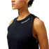 Musculosa de Mujer New Balance Relentless Heathertech Tank Negro