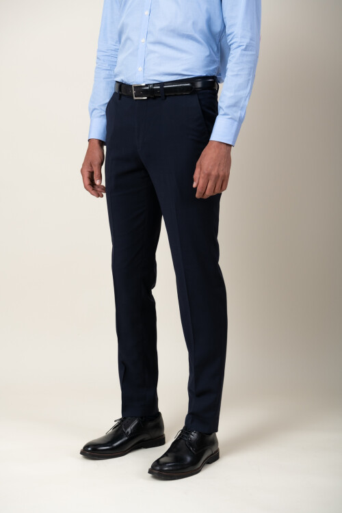 Pantalón Tropical Slim fit Azul Marino