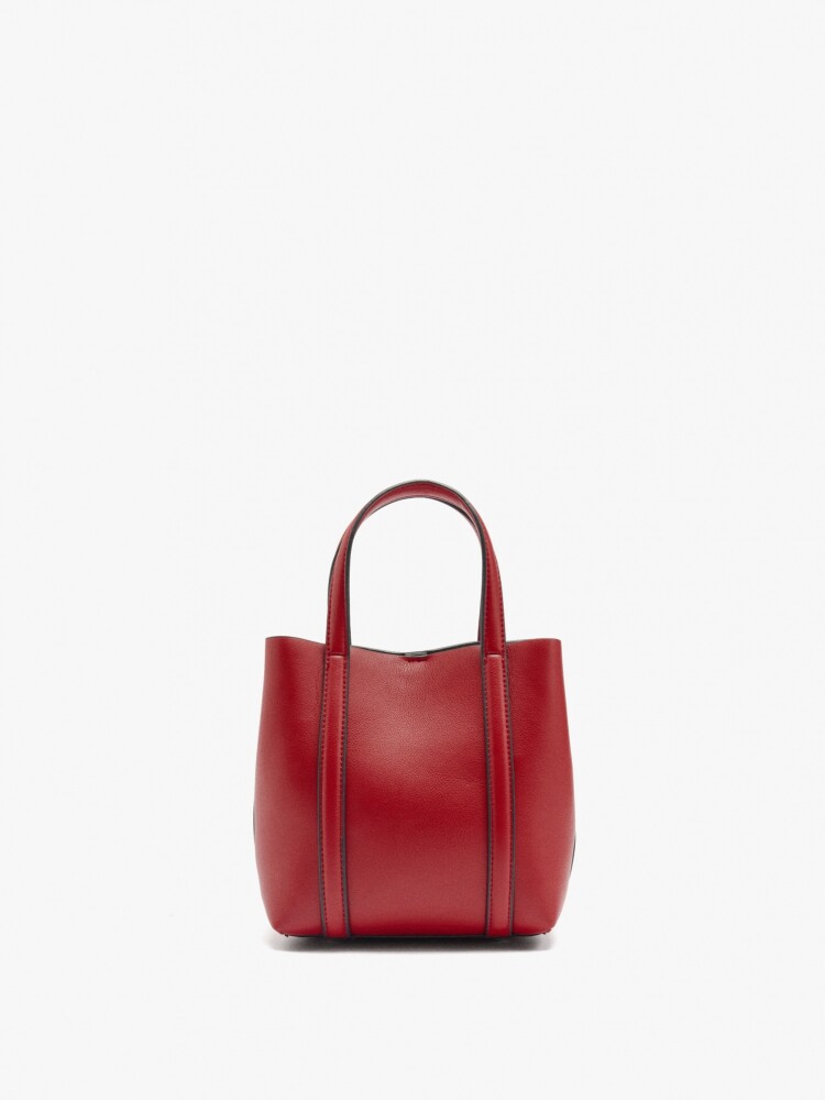 Bolso Tote Con Bandolera S rojo