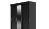 Ropero 3 Puertas Wardrobe Negro Mate