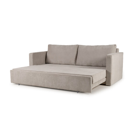 Sofá Cama Lucca - Tela Microfibra Berlin 05 (Ceniza)