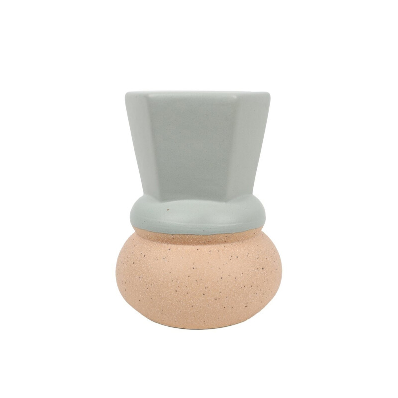 CANDELABRO BOCEL 6.8x6.8x9CM CERAMICA VERDE CANDELABRO BOCEL 6.8x6.8x9CM CERAMICA VERDE