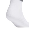 Medias Adidas Cushioned Sportswear 3 Pares Blanco