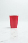 Vaso polipapel 8 oz ROJO