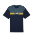 Remera de Hombre Puma Power Colorb Azul Marino - Azul Piedra