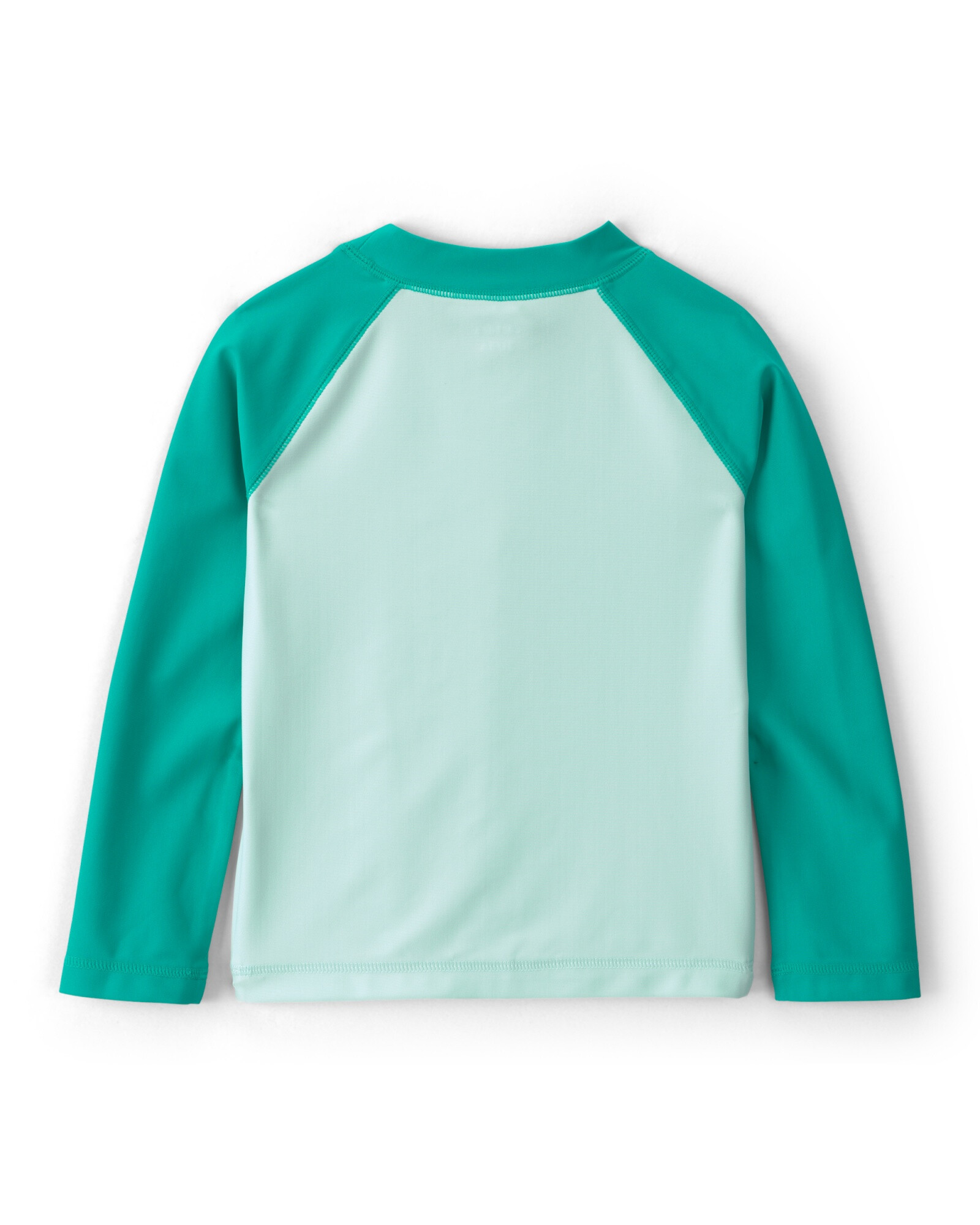 Remera de baño manga larga con protección UPF 50+, verde, estampa ballena Remera de baño manga larga con protección UPF 50+, verde, estampa ballena