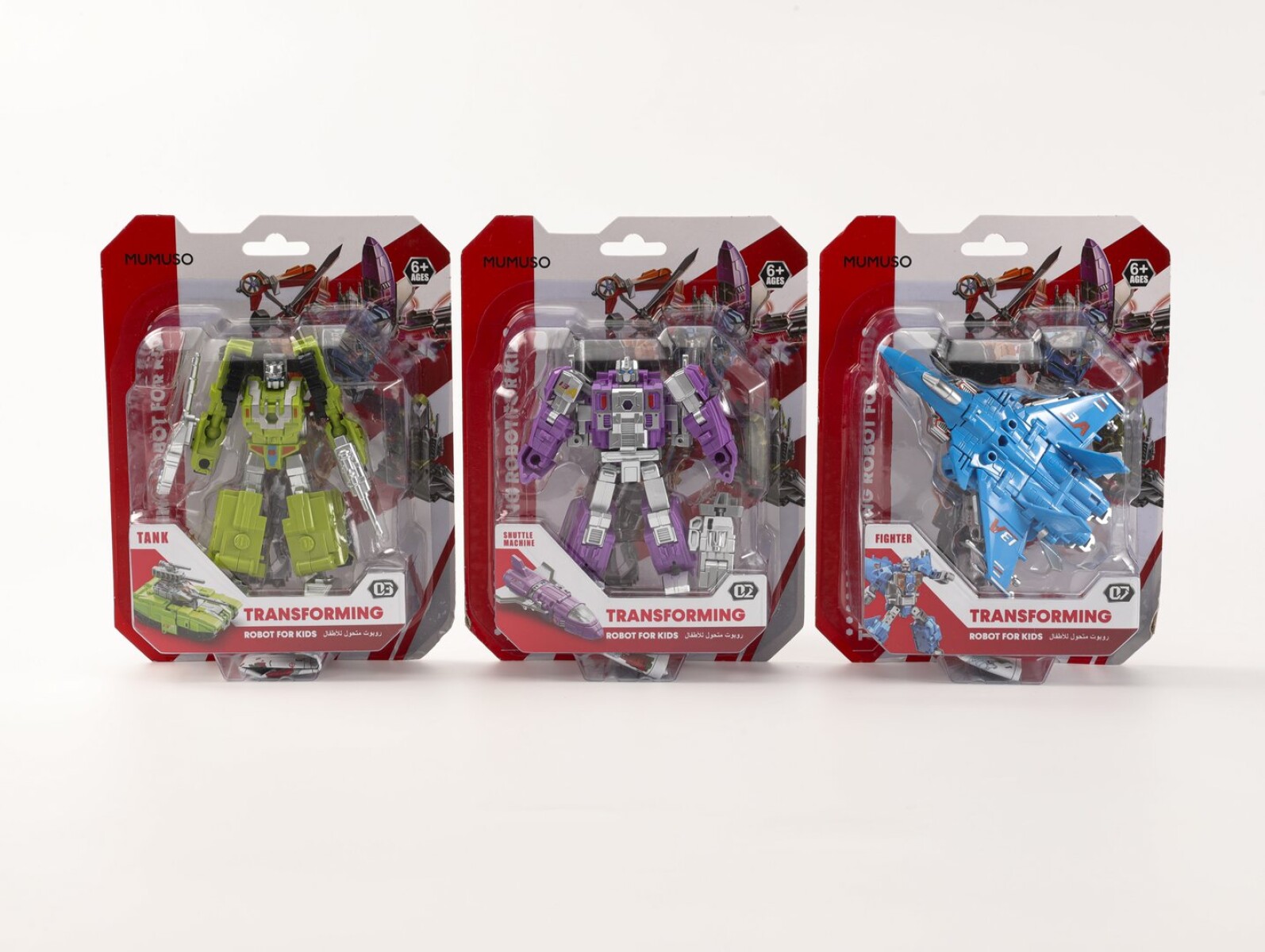 ROBOT TRANSFORMABLE PARA NIÑOS 8682 