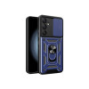 Protector para Samsung Galaxy A35 cubre cámara y anillo azul Protector Para Samsung Galaxy A35 Cubre Cámara Y Anillo Azul