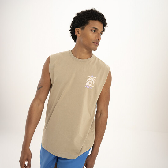 Musculosa Pulau Indo Marrón