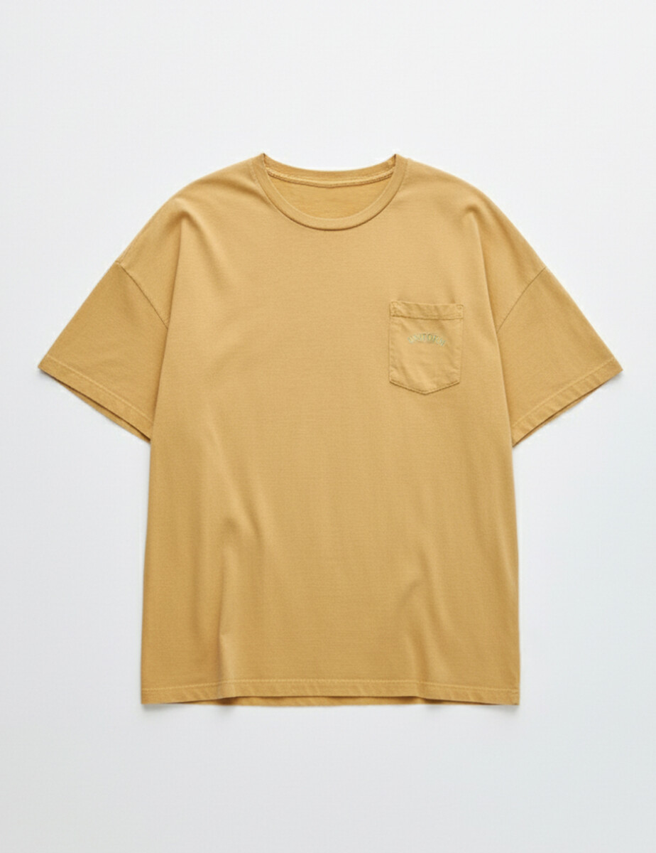 Remera básica Ava - Mostaza 