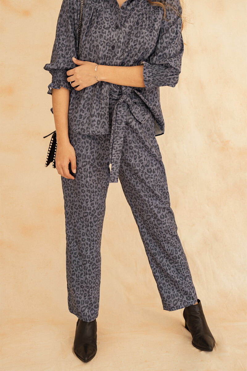 CAMISA EMILY LEOPARD DENIM CAMISA EMILY LEOPARD DENIM