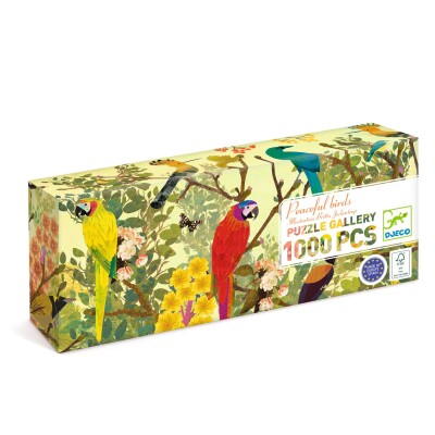 Puzzle Galería Pájaros Pacíficos 1000 piezas Djeco Puzzle Galería Pájaros Pacíficos 1000 piezas Djeco