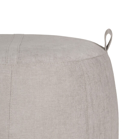 Puff Toulon - Tela Microfibra 2204 (Gris)