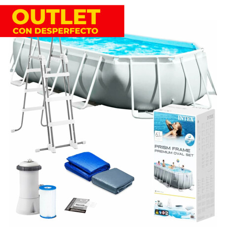 Piscina Intex Estructural 26798 L Ovalada 305x610x122 - OUTLET Piscina Intex Estructural 26798 L Ovalada 305x610x122 - OUTLET